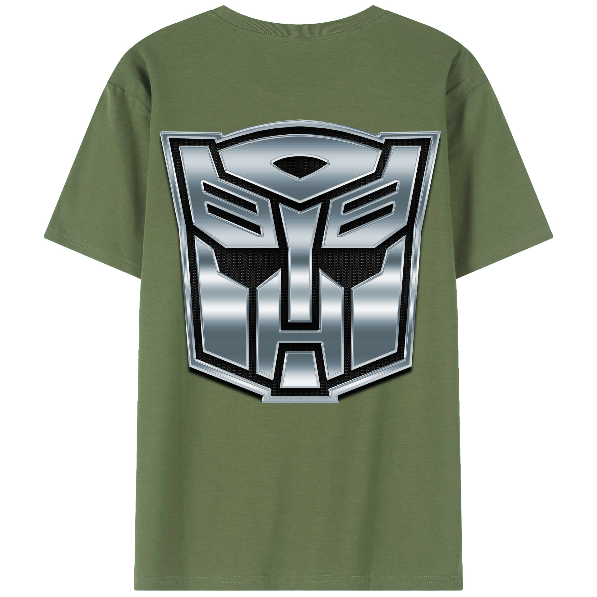 （画像用）  綿100％ メンズ半袖Tシャツ（バックプリント） 通気性